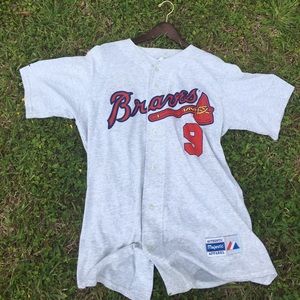 Vintage majestic Atlanta Braves Grissom Jersey